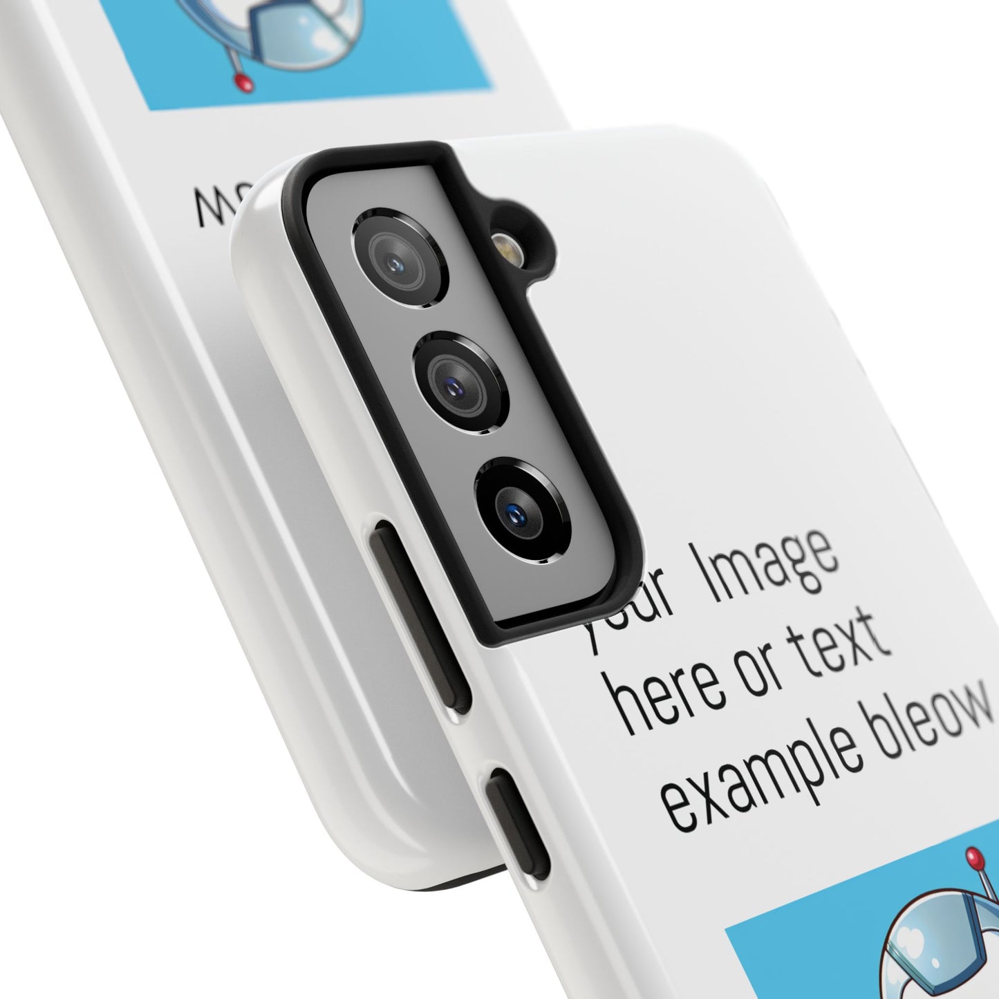 Customizable Robot Tough Phone Case - Durable & Fun Design