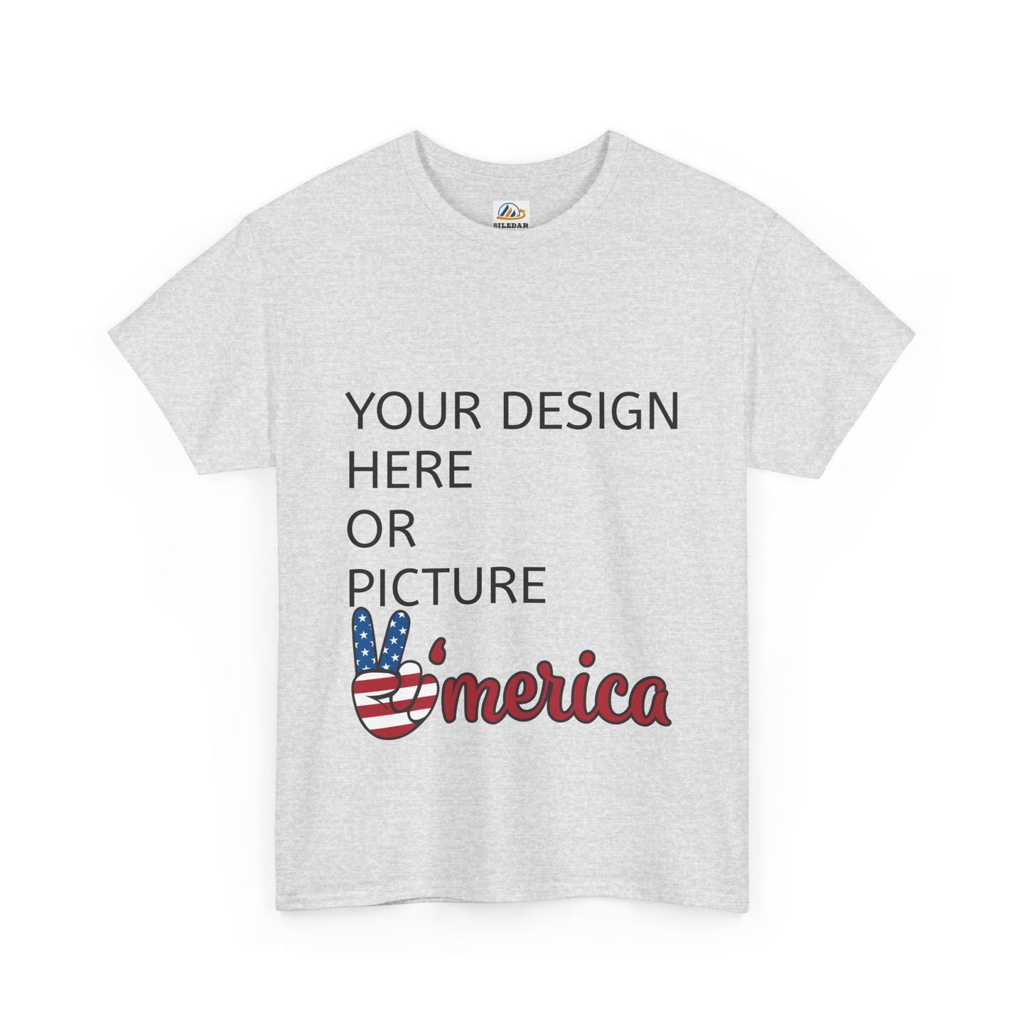 Customize Unisex Heavy Cotton Tee
