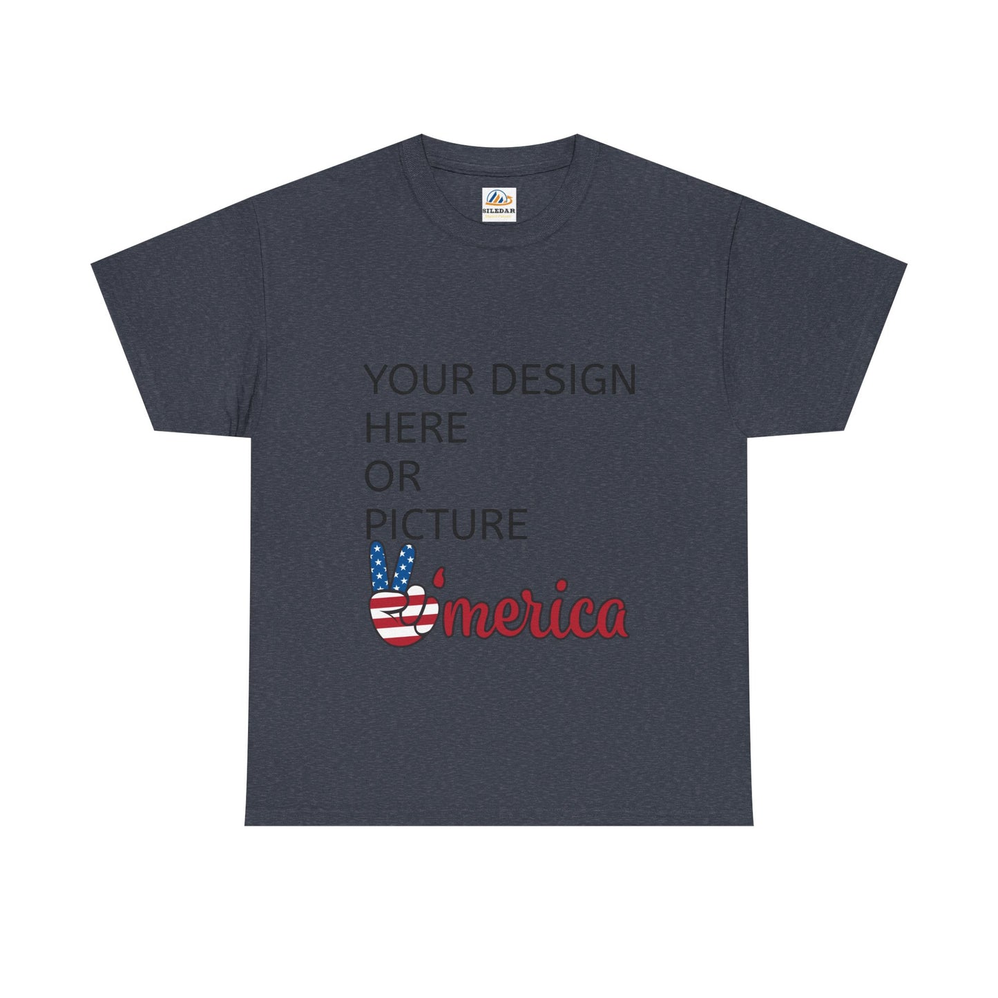 Customize Unisex Heavy Cotton Tee