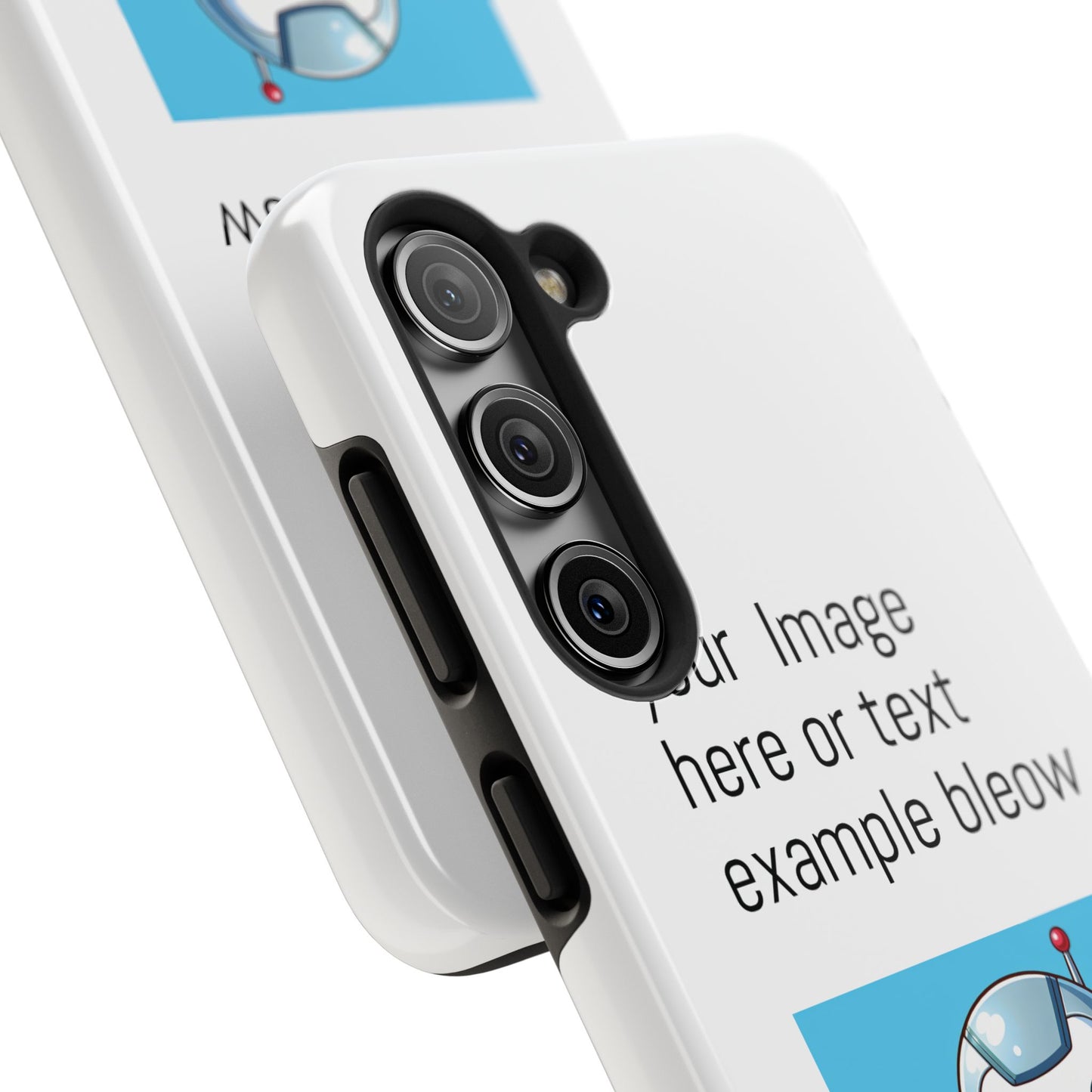 Customizable Robot Tough Phone Case - Durable & Fun Design