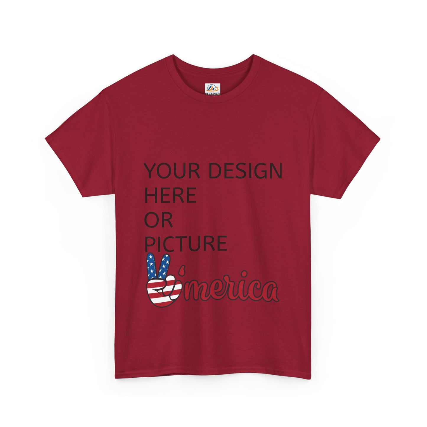 Customize Unisex Heavy Cotton Tee