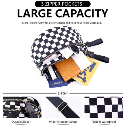 Fashionable All-match Oxford Cloth Large Capacity Waist Bag