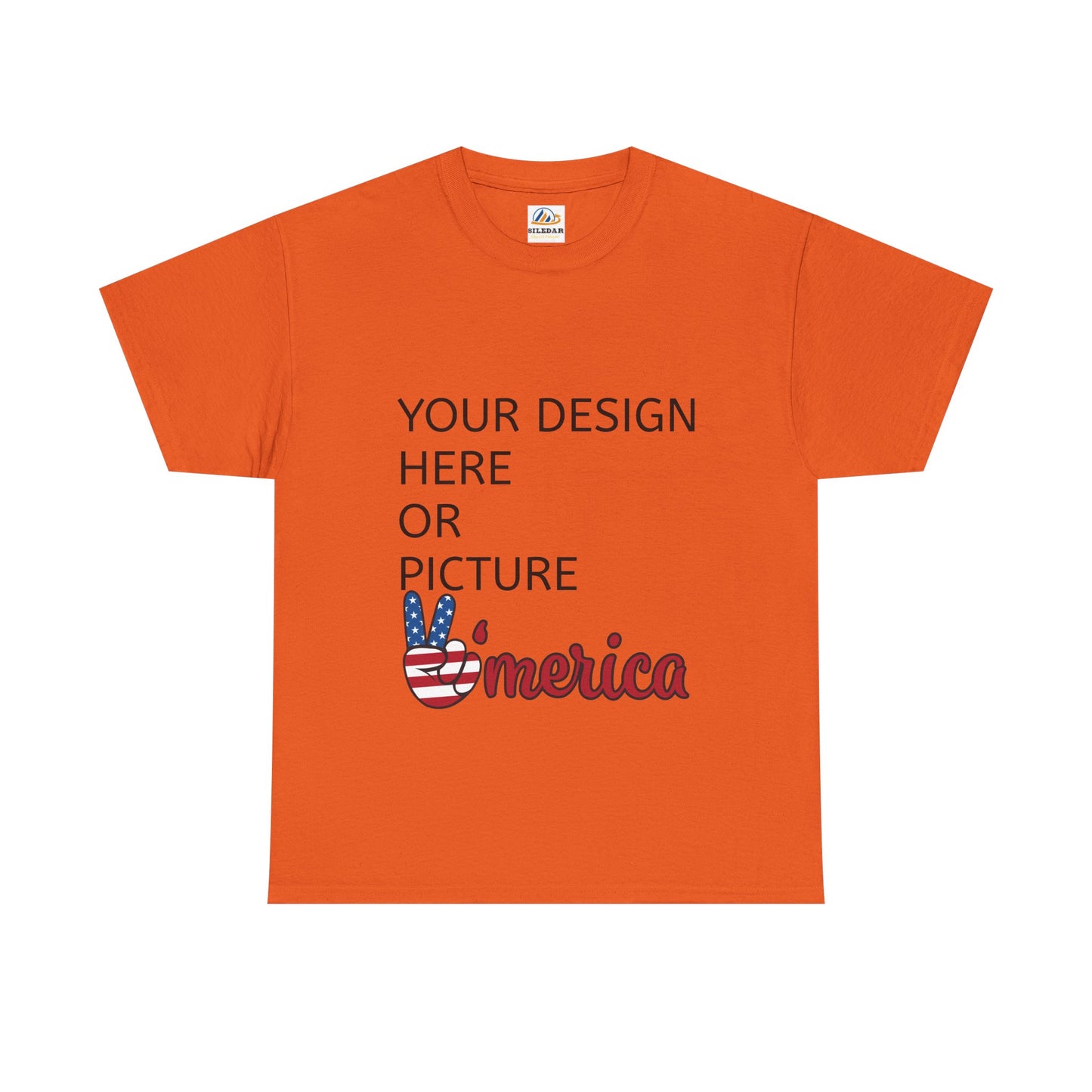 Customize Unisex Heavy Cotton Tee