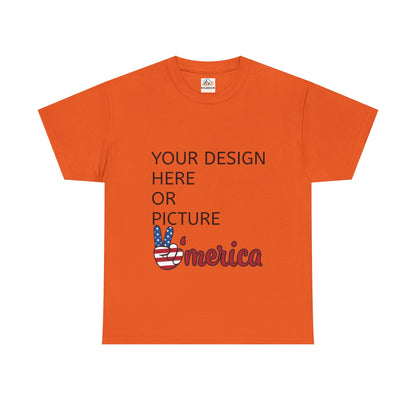 Customize Unisex Heavy Cotton Tee