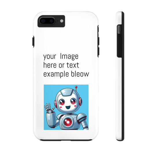 Customizable Robot Tough Phone Case - Durable & Fun Design