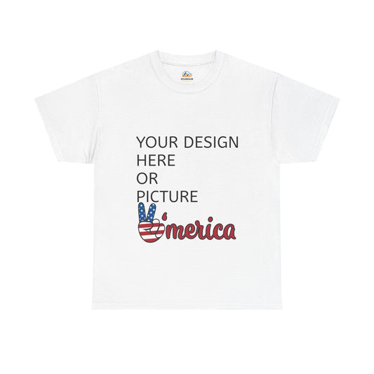 Customize Unisex Heavy Cotton Tee