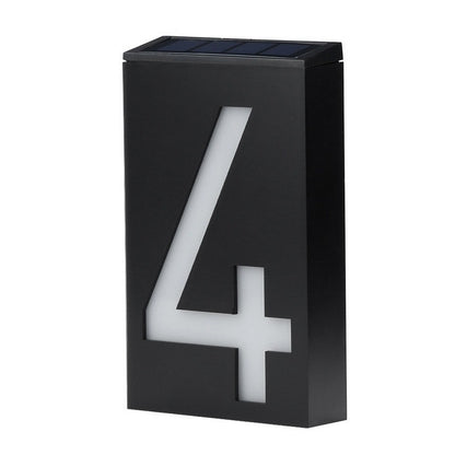 Solar Powered House Numbers - Upgrade your home's visibility and security