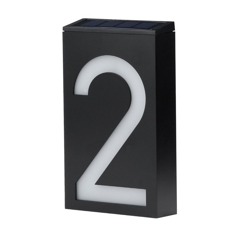 Solar Powered House Numbers - Upgrade your home's visibility and security