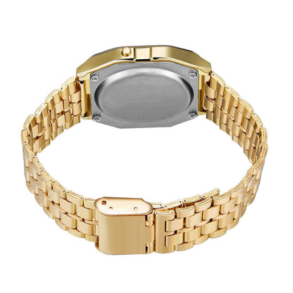 Steel Band Electronic Watch - WR F91W