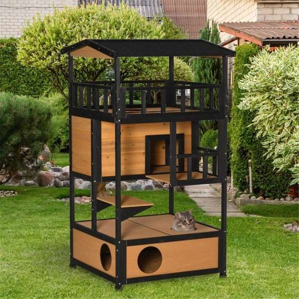 Cat House, Wooden