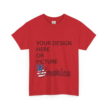Customize Unisex Heavy Cotton Tee