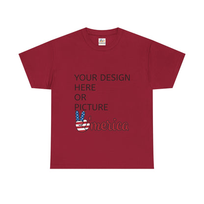 Customize Unisex Heavy Cotton Tee