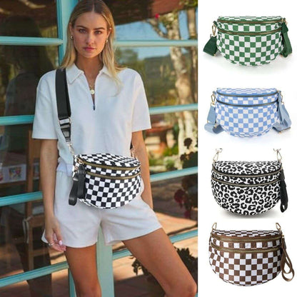 Fashionable All-match Oxford Cloth Large Capacity Waist Bag