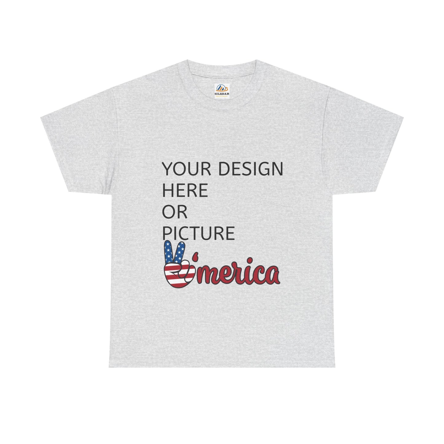 Customize Unisex Heavy Cotton Tee