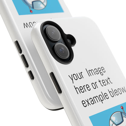 Customizable Robot Tough Phone Case - Durable & Fun Design