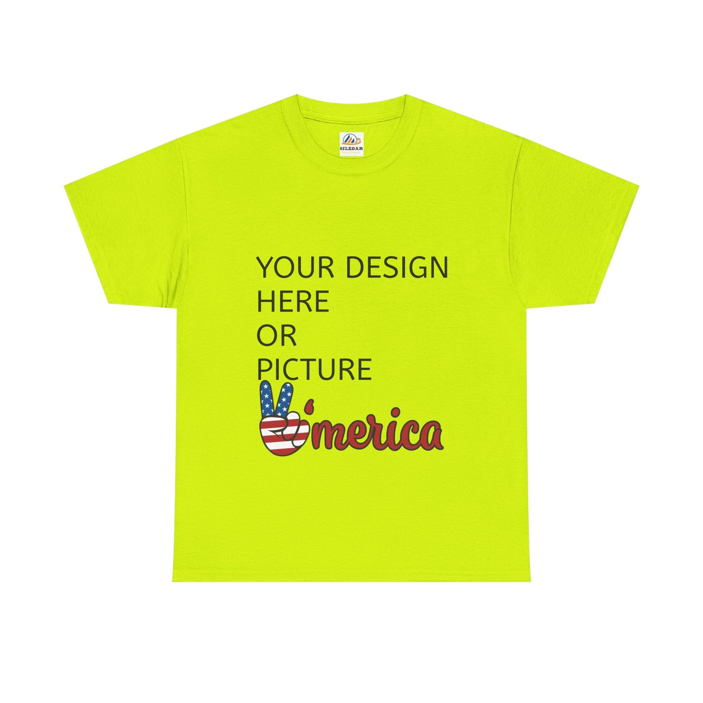 Customize Unisex Heavy Cotton Tee