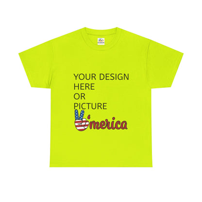 Customize Unisex Heavy Cotton Tee