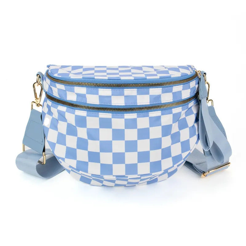 Fashionable All-match Oxford Cloth Large Capacity Waist Bag