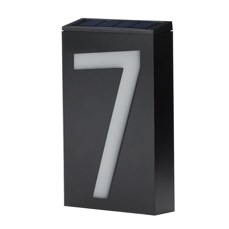 Solar Powered House Numbers - Upgrade your home's visibility and security